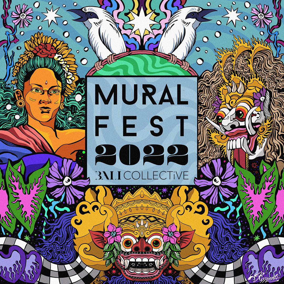 Aris-Suantara | Mural Fest 2022 • Bali Collective