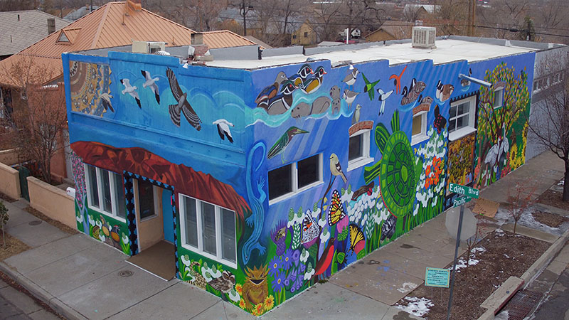 Denise Weaver Ross, Roe LiBretto, Joel Allen Davis | Mural Fest 2018 | Worldwide UnderGround
