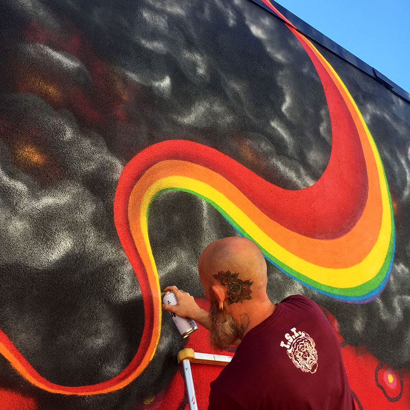 Ernest Doty | Mural Fest | Worldwide UnderGround