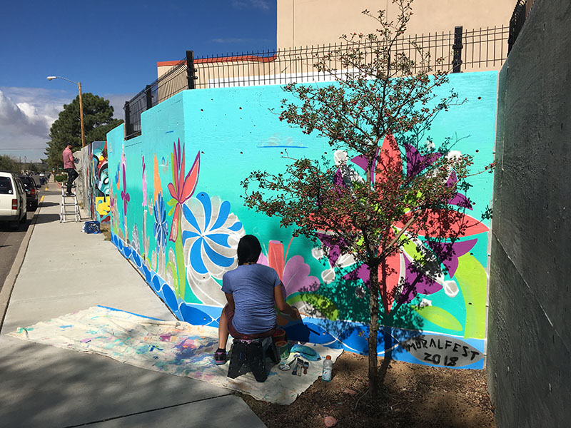 Lynnette Haozous | Mural Fest | Worldwide UnderGround