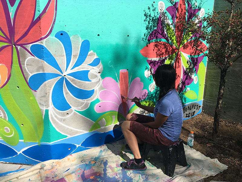 Lynnette Haozous | Mural Fest | Worldwide UnderGround